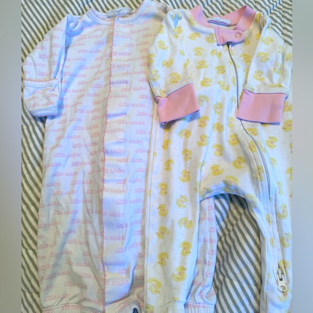 Magnolia baby NB nighties - EUC